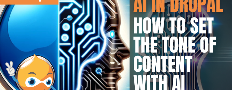 change the tone of AI