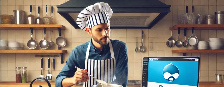 making cooking with a drupal recipe