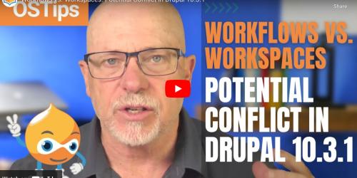 workflow vs. workspaces - you can’t have both